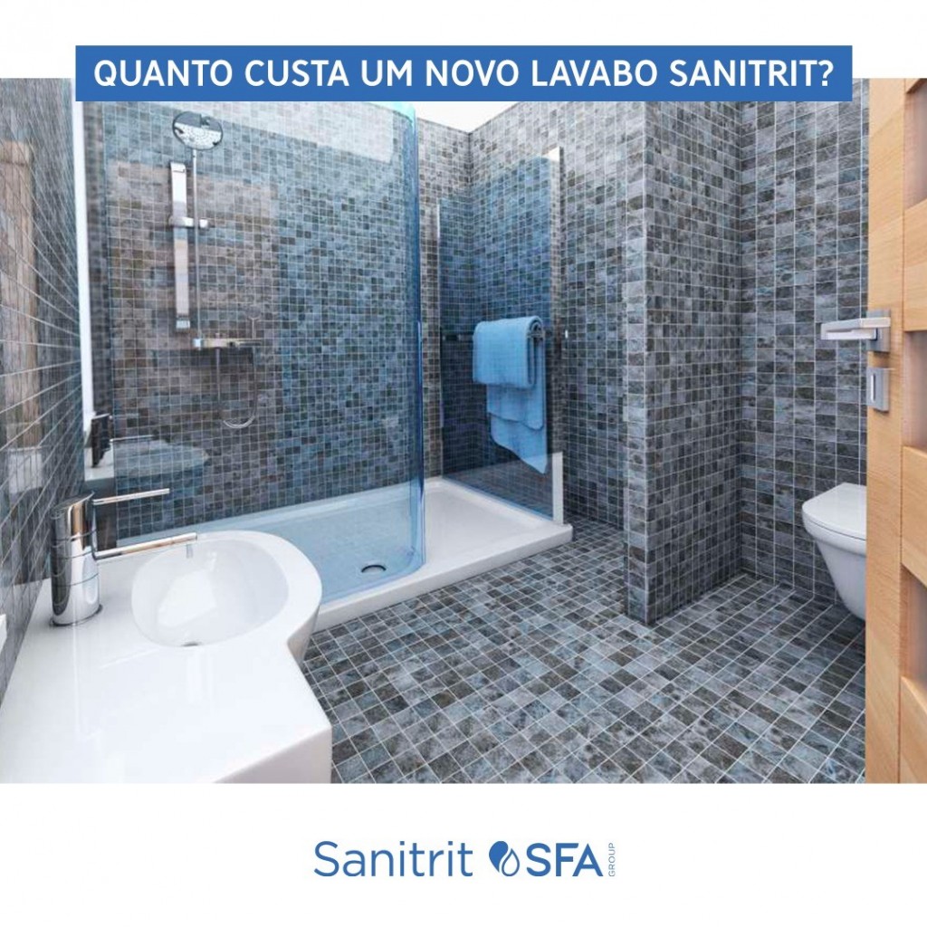 Saiba quanto custa criar um  lavabo do zero com Sanitrit